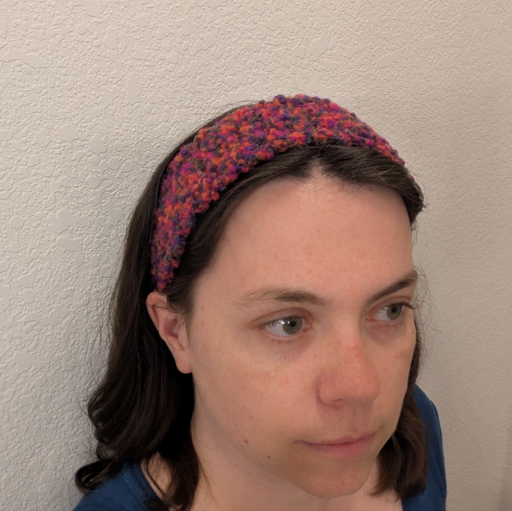 Multicolor Knit Headband